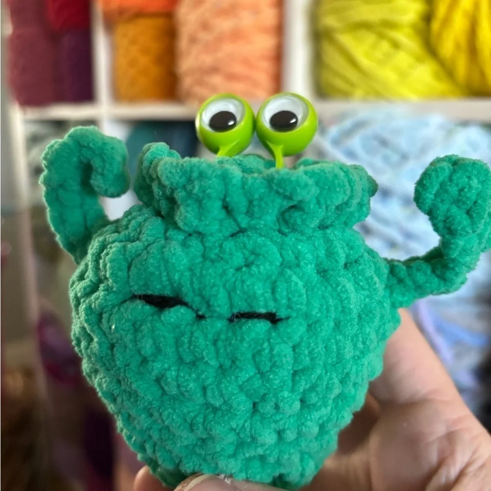 handmade Crochet pocket monster toy